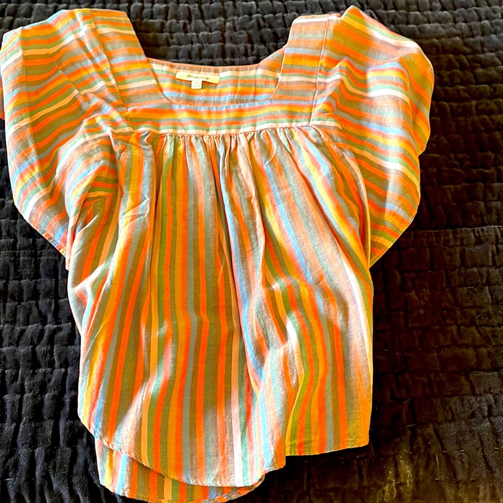 Madewell XXS summer striped top. Very cute.